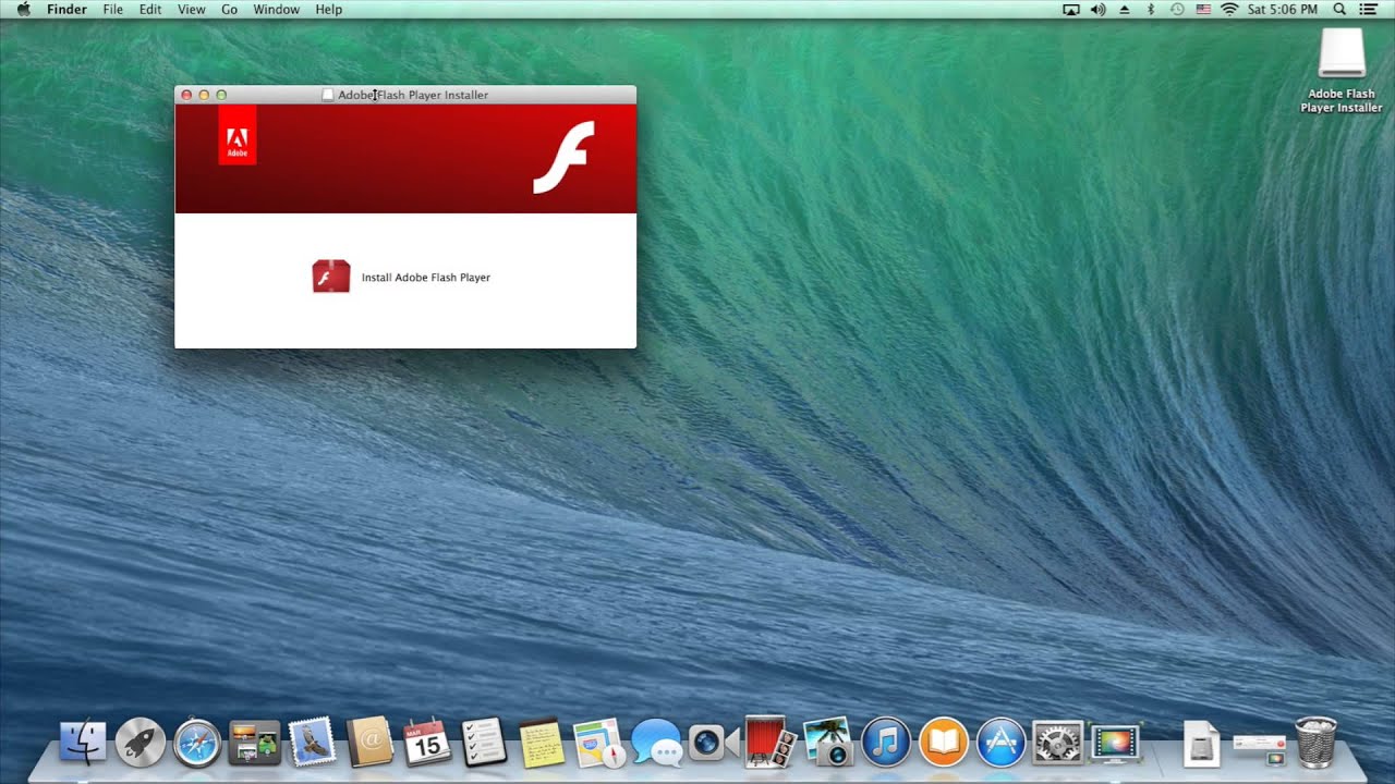 adobe flash player para mac os x 10.7.5
